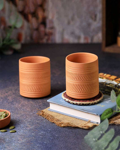 Terracotta  Kohinoor Regular Glasses | 3 x 4 inches