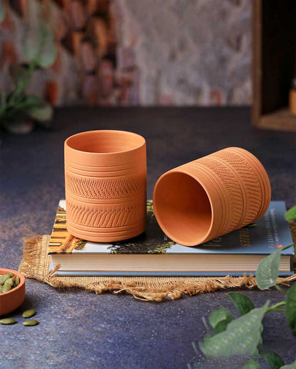 Terracotta  Kohinoor Regular Glasses | 3 x 4 inches