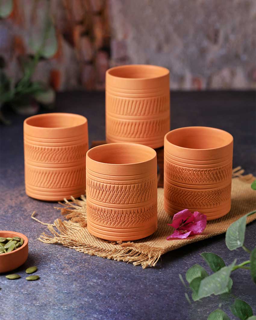 Terracotta  Kohinoor Regular Glasses | 3 x 4 inches