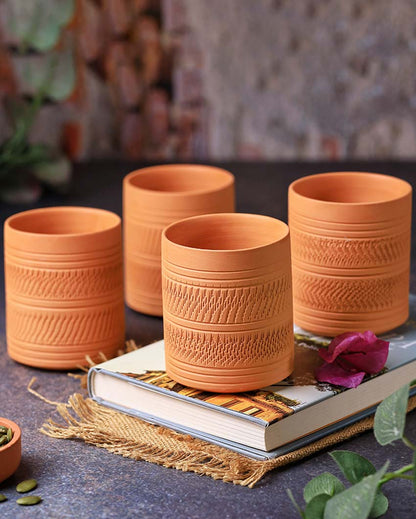 Terracotta  Kohinoor Regular Glasses | 3 x 4 inches