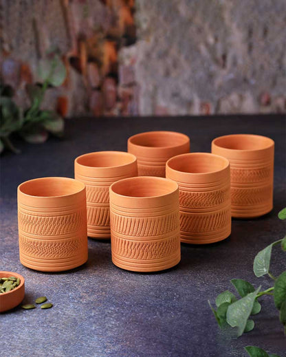 Terracotta  Kohinoor Regular Glasses | 3 x 4 inches