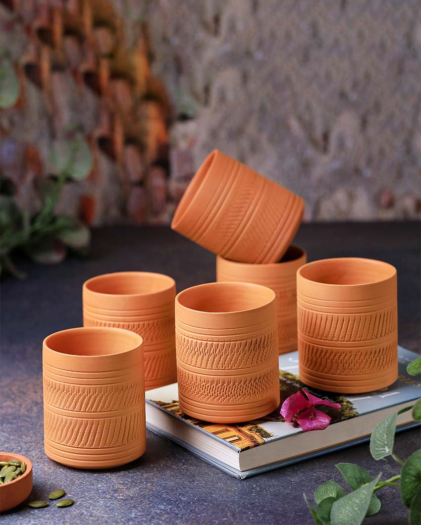 Terracotta  Kohinoor Regular Glasses | 3 x 4 inches