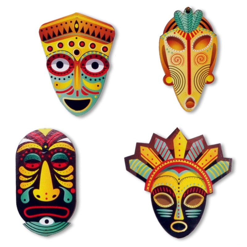 Egyptian Mask Wall Hanging | Set of 2