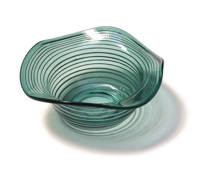 Cadence Ocean Art Glass Bowl