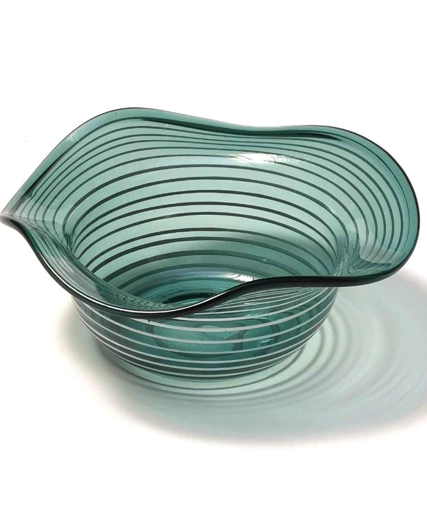 Cadence Ocean Art Glass Bowl