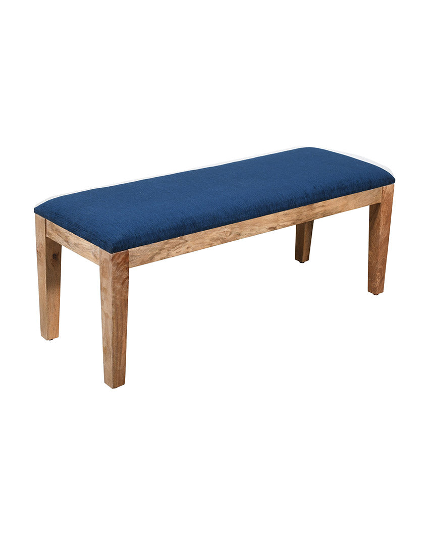 Minion Wooden Bench Blue Stylish & Versatile Wooden Seating | 57 x 16 x 17 inches
