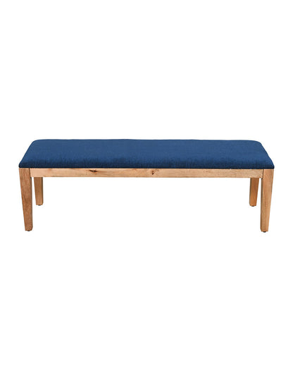 Minion Wooden Bench Blue Stylish & Versatile Wooden Seating | 57 x 16 x 17 inches