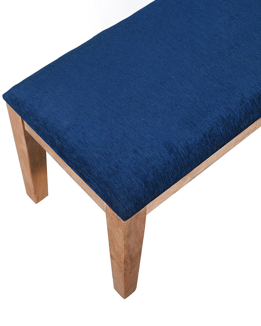 Minion Wooden Bench Blue Stylish & Versatile Wooden Seating | 57 x 16 x 17 inches