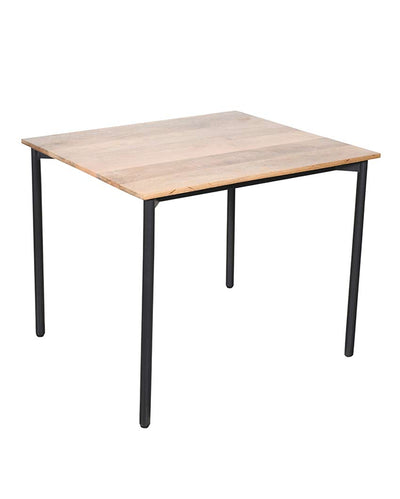 Beautiful Design Brown Minicoy Dining Table | 35 x 31 x 29 inches