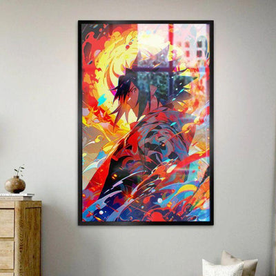 Naruto Stylized Canvas Wall Painting