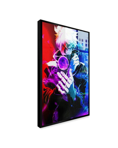 Stylish Gojo from Jujutsu Kaisen Canvas Wall Painting