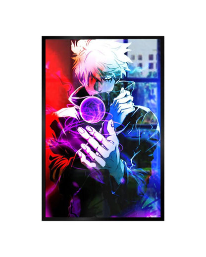 Stylish Gojo from Jujutsu Kaisen Canvas Wall Painting