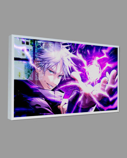 Posh Gojo from Jujutsu Kaisen Canvas Wall Painting