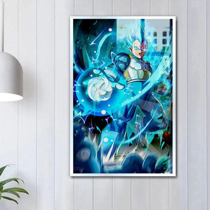 Dragon Ball Z Vegeta Canvas Wall Painting