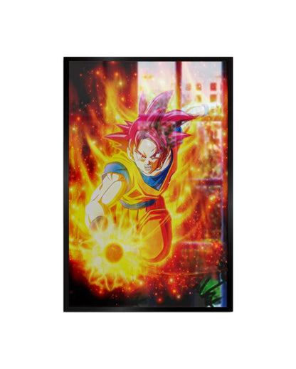 Goku Power Dragon Ball Z Canvas Wall Painting