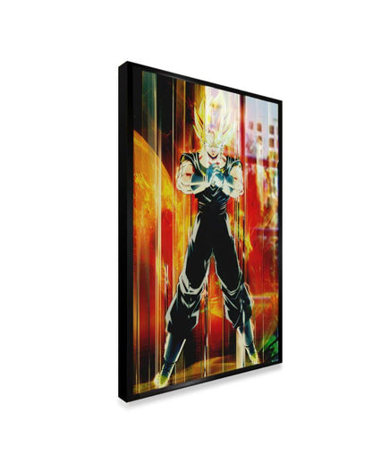 Flying Goku Dragon Ball Z Canvas Wall Painting