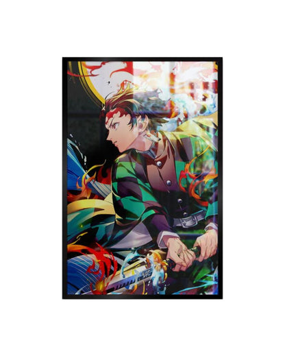 Tanjiro from Demon Slayer Canvas Wall Painting