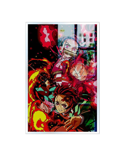 Characters Demon Slayer Canvas Wall Painting