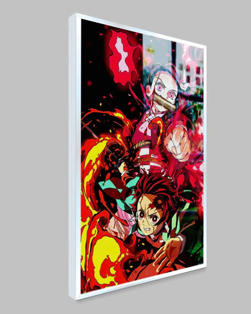 Characters Demon Slayer Canvas Wall Painting