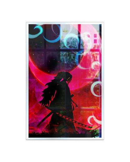 Beautiful Demon Slayer Characters Cartoon Canvas Wall Painting