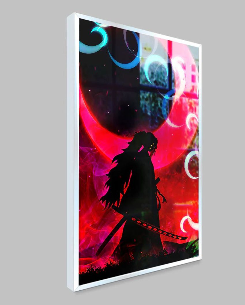 Beautiful Demon Slayer Characters Cartoon Canvas Wall Painting