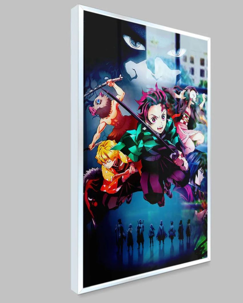 Stunning Demon Slayer Characters Canvas Wall Painting