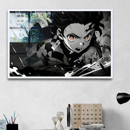 Limited Edition Demon Slayer Characters Canvas Wall Painting