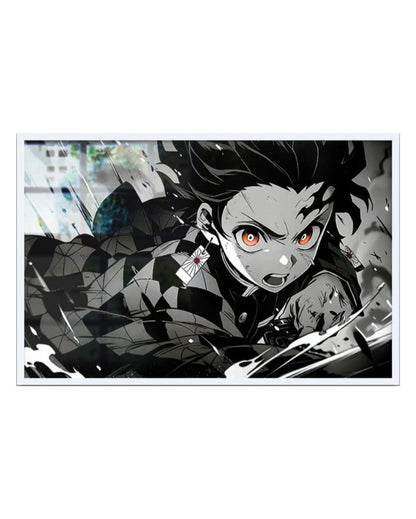 Limited Edition Demon Slayer Characters Canvas Wall Painting