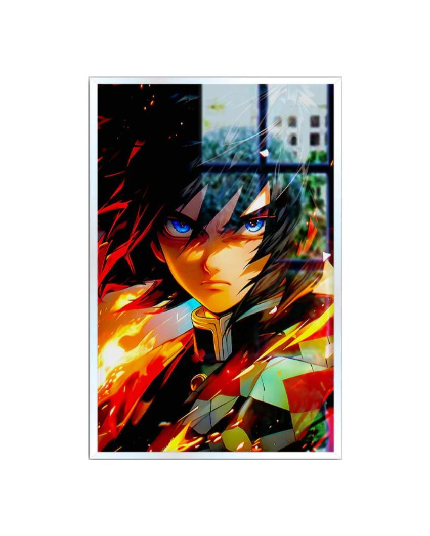 Bold Demon Slayer Characters Canvas Wall Painting