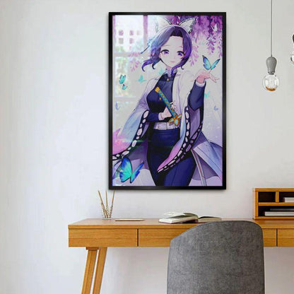 Demon Slayer Characters Cartoon Canvas Wall Painting