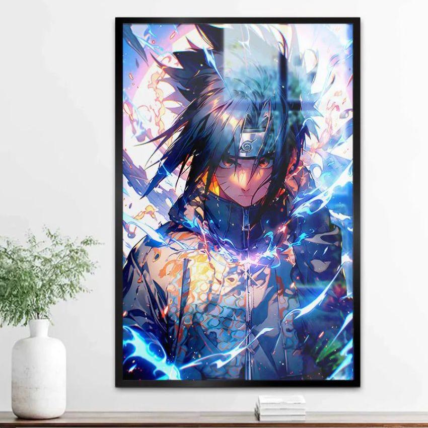 Sasuke from Naruto Canvas Wall Painting