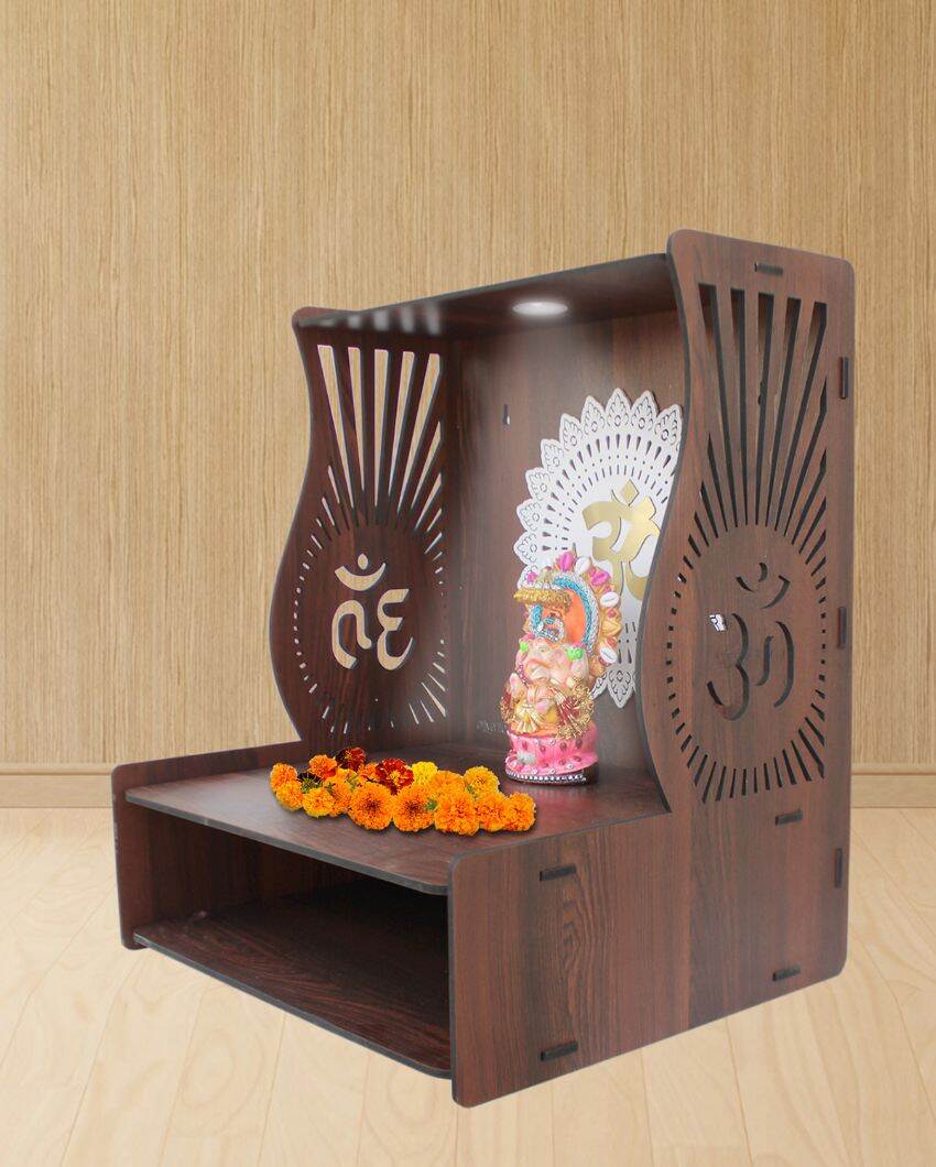 Traditional Mandir Shelf for Home | 15 x 12 x 18 inches