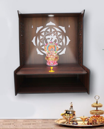 Classic Design Mandir Shelf for Home | 15 x 12 x 18 inches