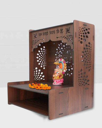 Graceful Mandir Shelf for Home | 15 x 12 x 18 inches