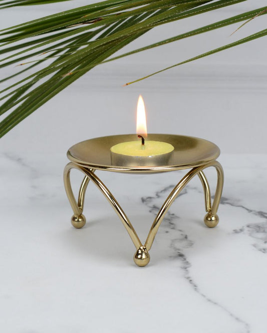 Gold Mystical Aura Candle Holder | Get A Freebie