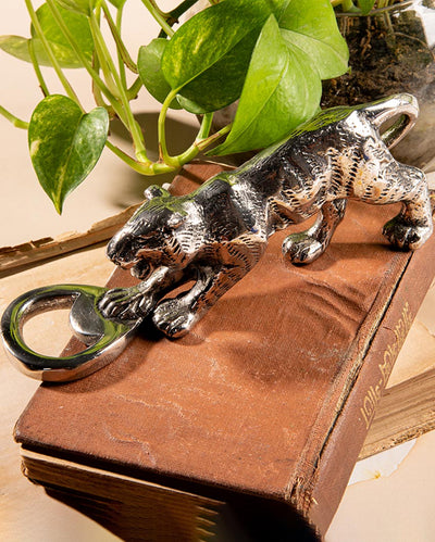 Sculptural Tiger Bottle Opener | 6 x 2 inches