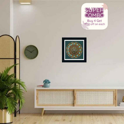 Illuminated Inspiration Mandala Acrylic Wall Art Frame