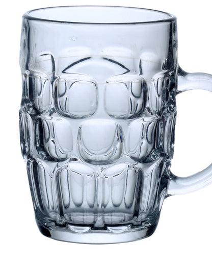 Transparent Beer Mugs | Set of 2 | 600ml