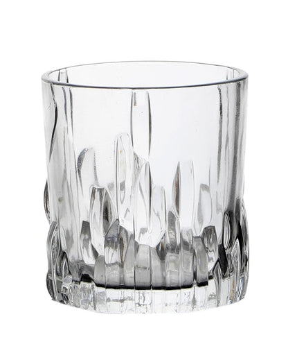 Ice burg Shaped Juice Glass | 220 ml | Set of 6