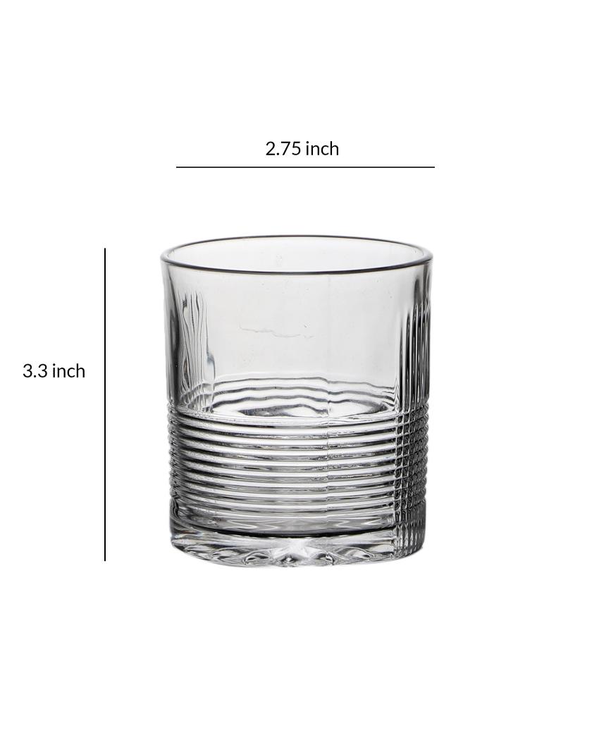 Liner Juice Glass | 220 ml | Set of 6