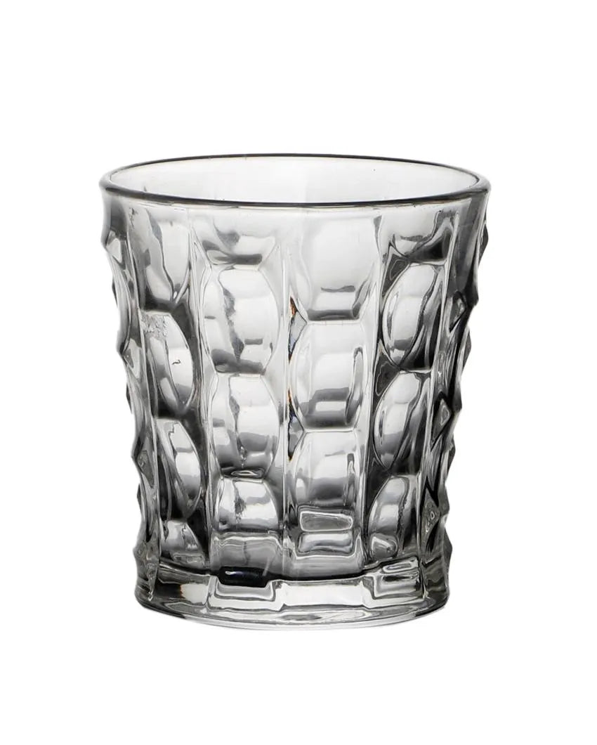 Brick Shaped Juice Glass | 250 ml | Set of 6