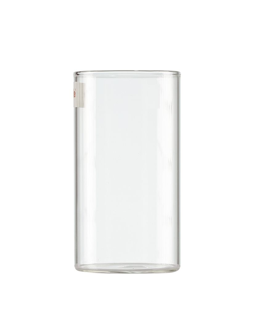 Simple Transparent Water & Juice Glasses | Set Of 6 | 300Ml