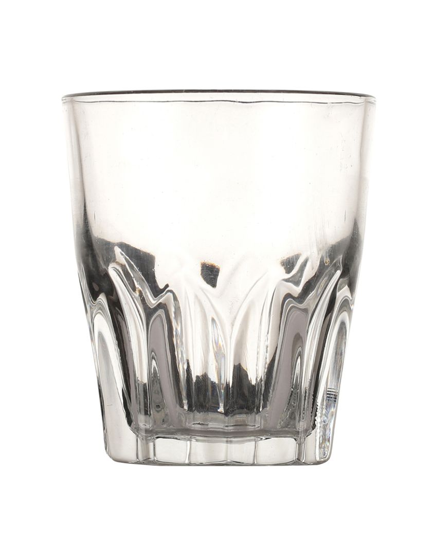 Lotus Shaped Water & Juice Glasses | Set Of 6 | 300Ml