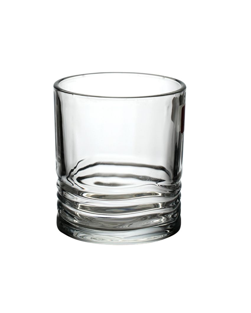 Ringer Shaped Water & Juice Glasses | Set Of 6 | 220Ml