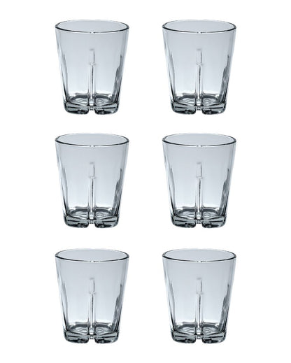 Doctor Cut Designed Whisky Glasses | Set Of 6 | 300 Ml