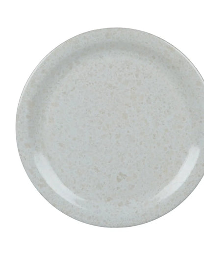 White Marble Designed Melamine Dinner Set | Set Of 18 Pcs