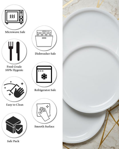 Acrylic Dinner Plates | Set Of 6