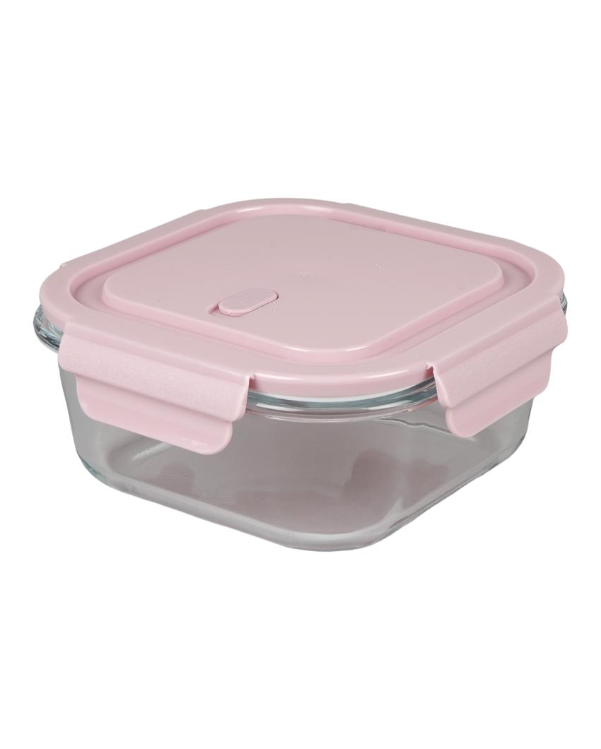 Square Shaped Glass Lunch Box | 800 ml