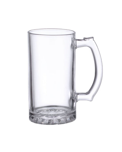 Transparent Beer Glasses | Set of 2 | 500ml