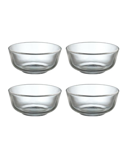 Glass Serving Bowls | Set of 4 | 325ml